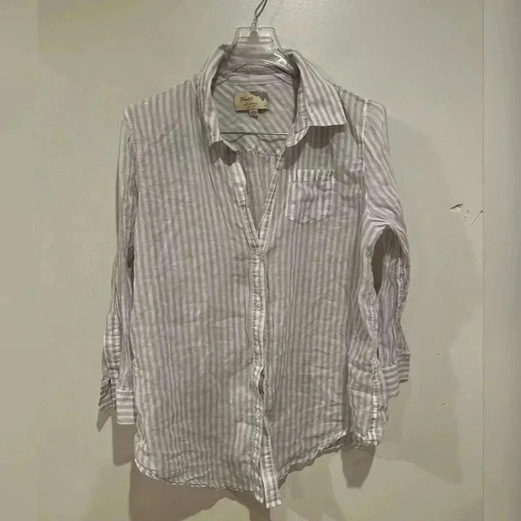 Elizabeth and James striped Cohen button shirt - Picture 1 of 5